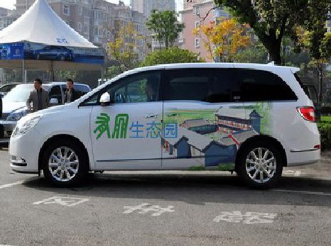 麻江户外车贴喷绘如何保持效果?